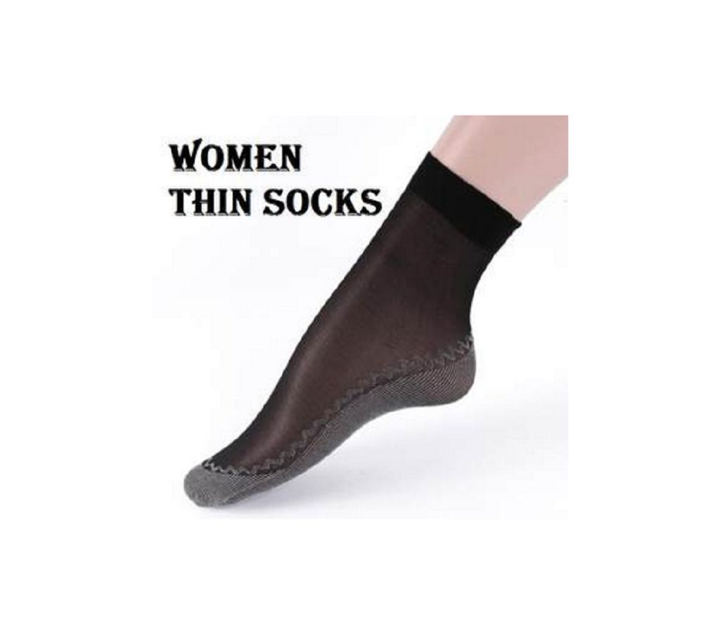 Cotton Thin Type Summer shocks for women (1 Pair) 