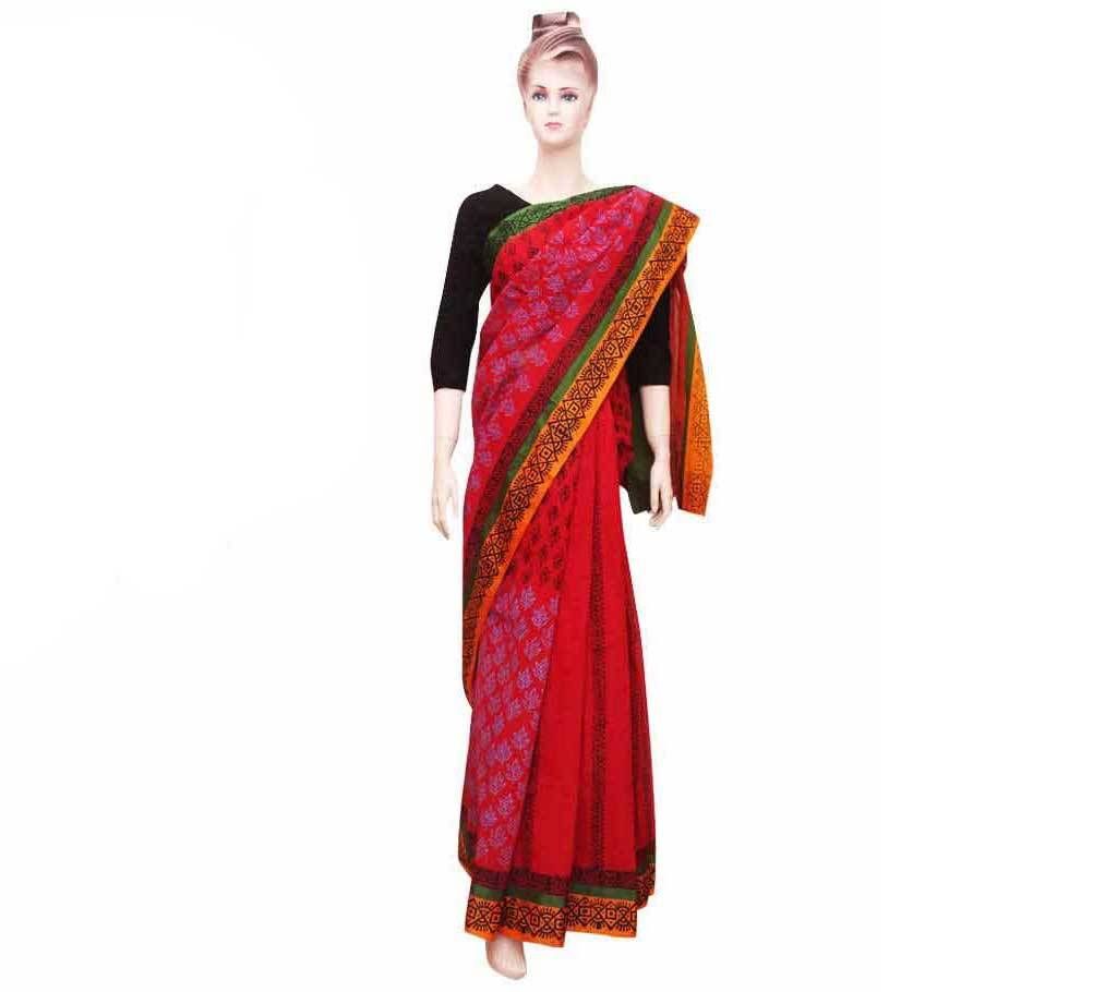 Block work colorful sharee