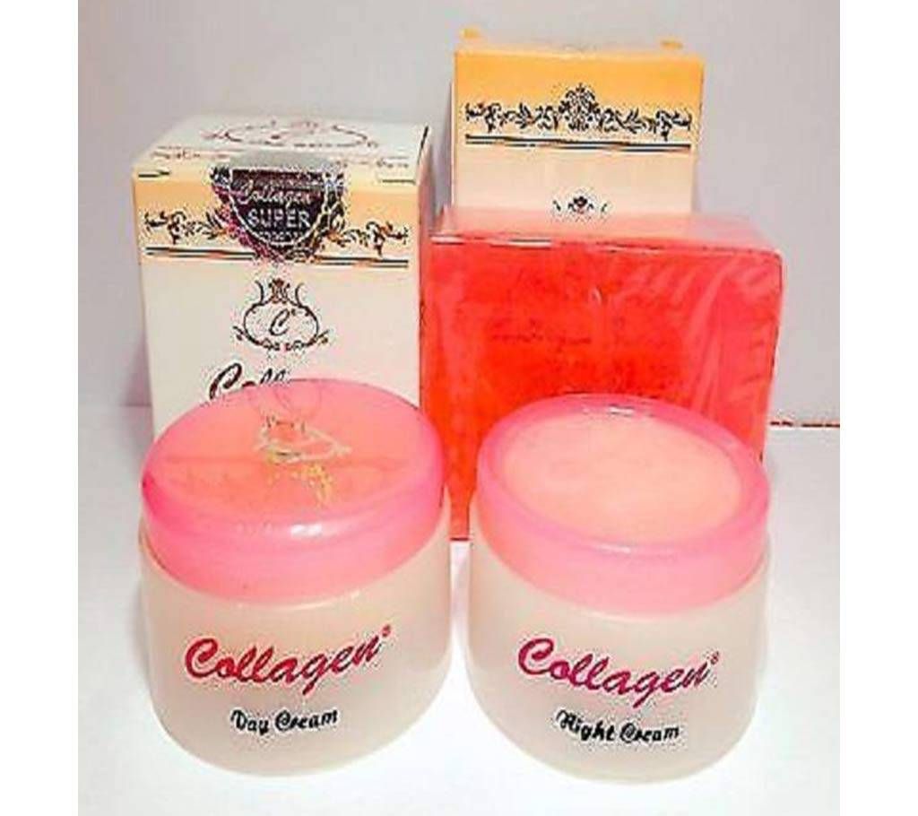 collegen cream with soap combo