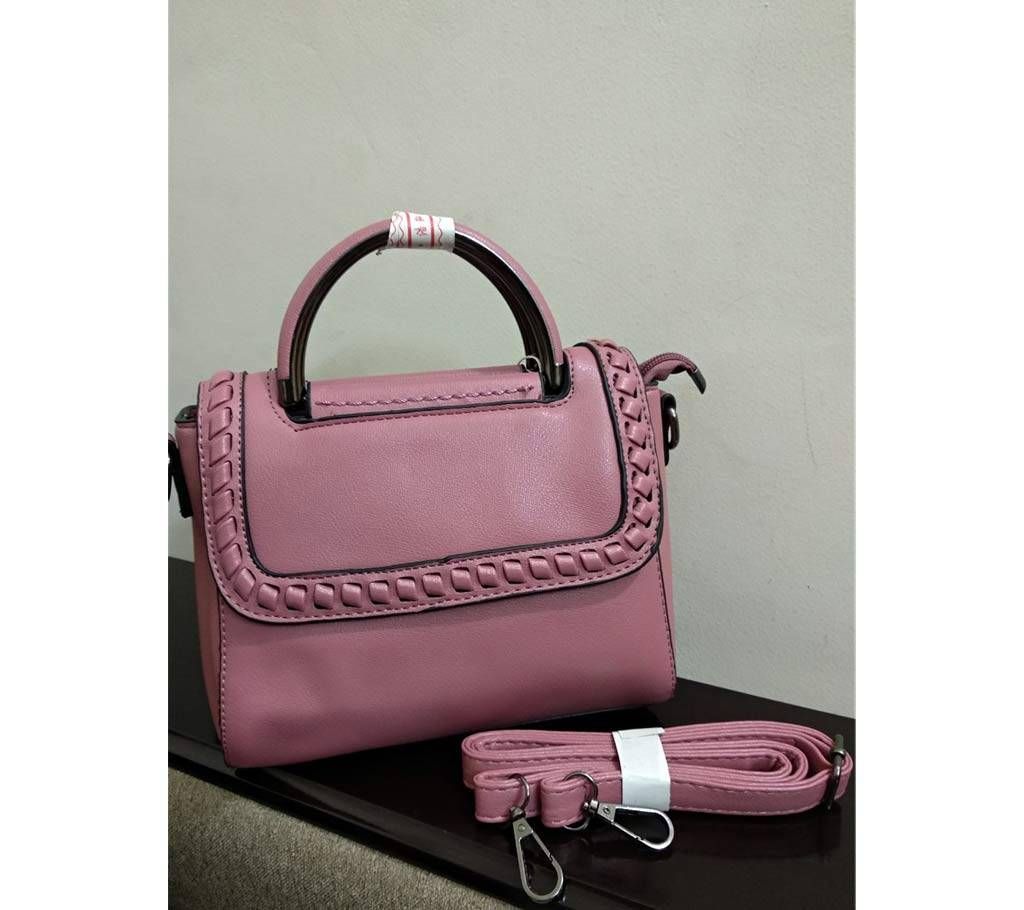 Pink Hand Bag For Ladies