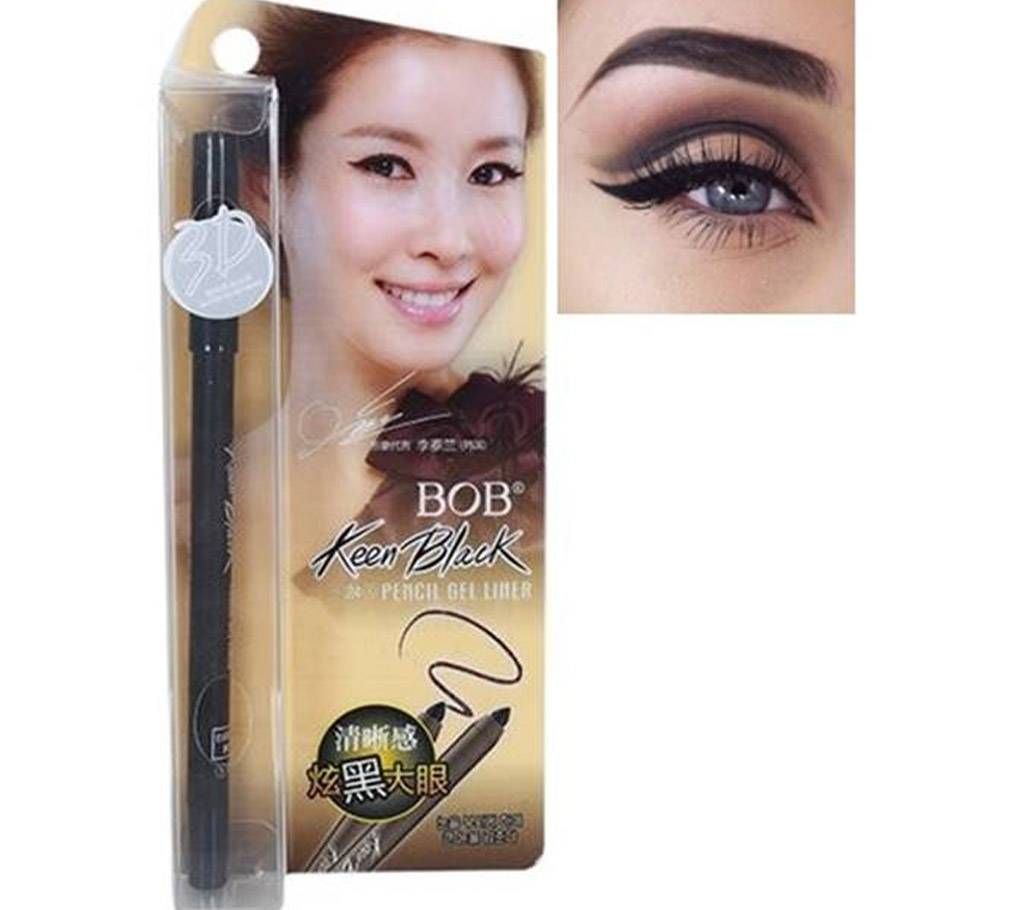 BOB Keen Black Gel Eye Liner 1.5gm - China