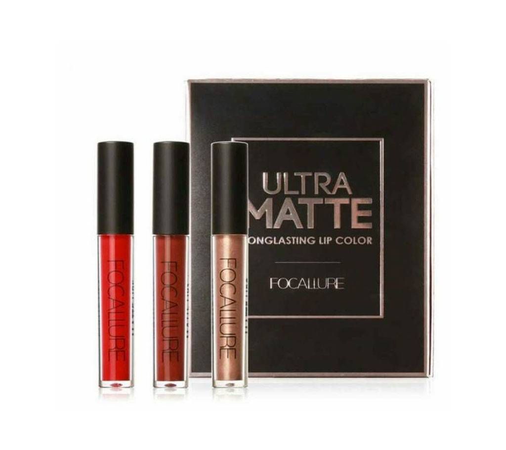 FOCALLURE ultra matte lip gloss kit China