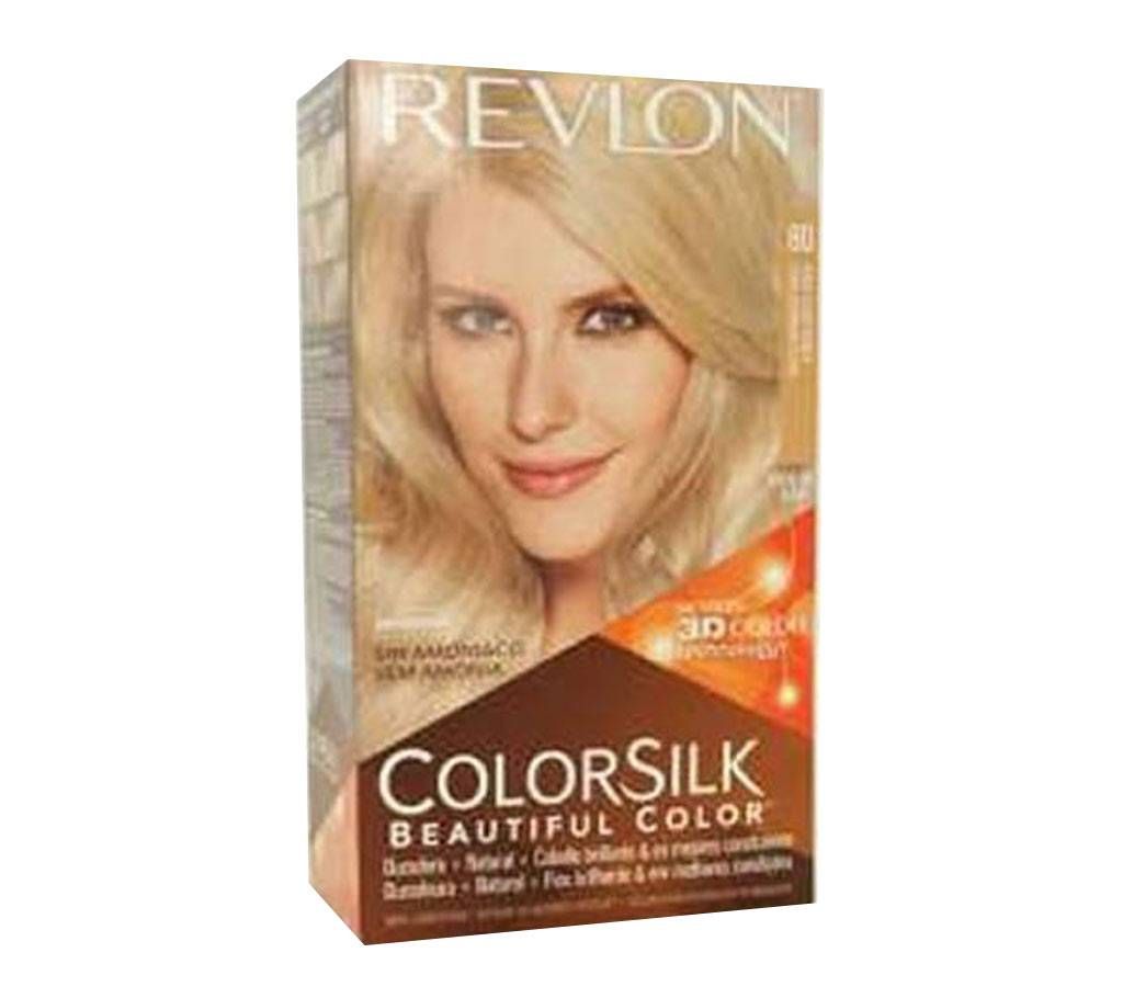 Revlon ColorSilk Hair Color 80 Light Ash Blonde Weight: 44.8 Pounds. UK