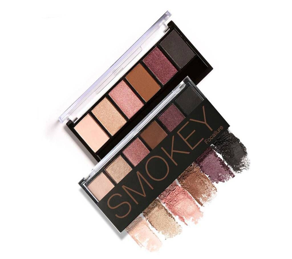 Focallure 6 Colors Eyeshadow Palette 4-China
