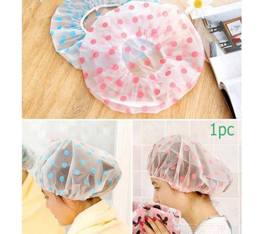 Terry-Lined Shower Makeup Caps - Pack of 3