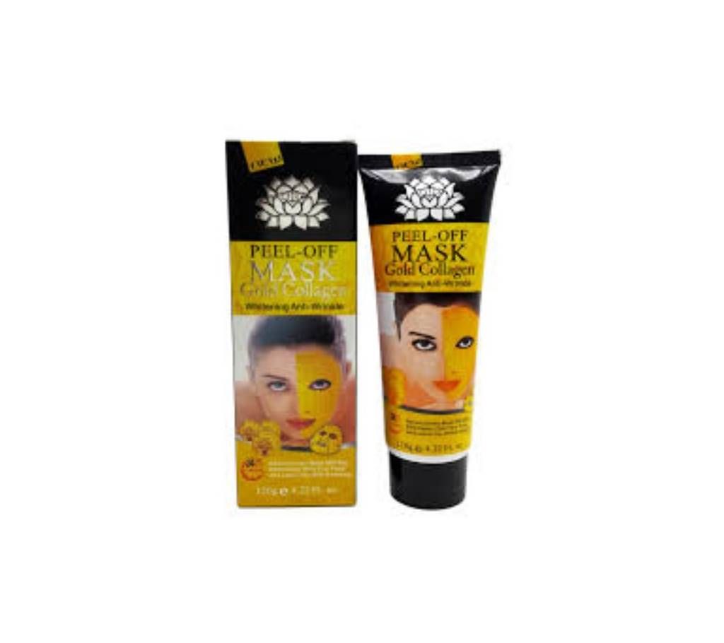 NEW 24K Gold Mask Collagen Facial mask Peel off Skin Whitening Anti wrinkle Anti Aging 120ml China