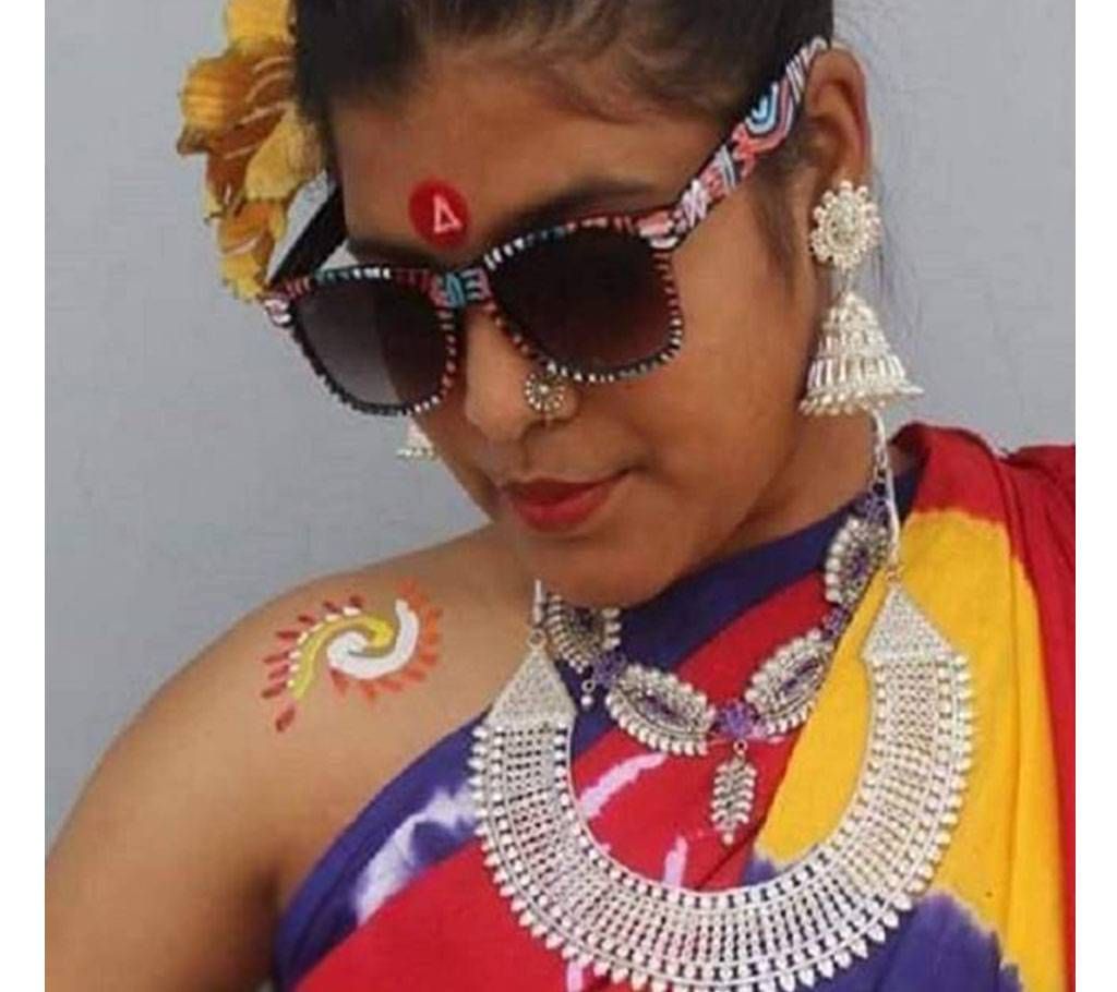 Rickshaw design sunglass For Ladies 