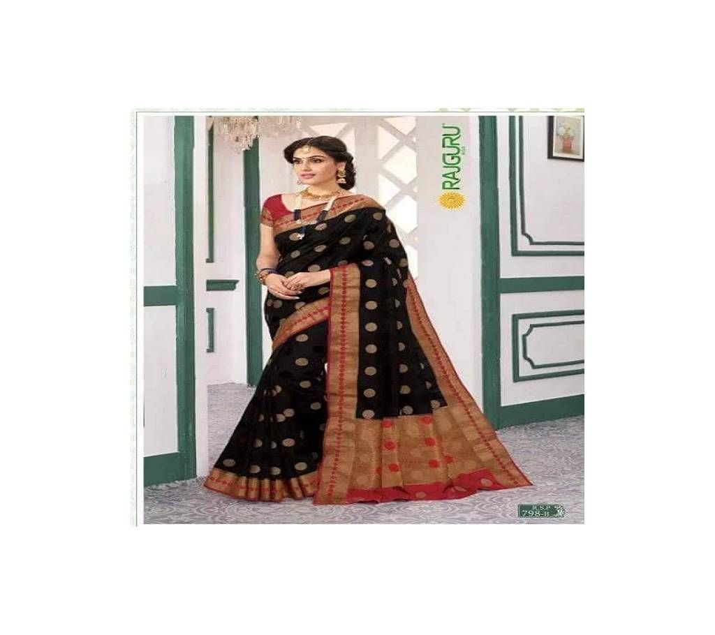 Indian Original Rajguru silk Katan Saree for woman