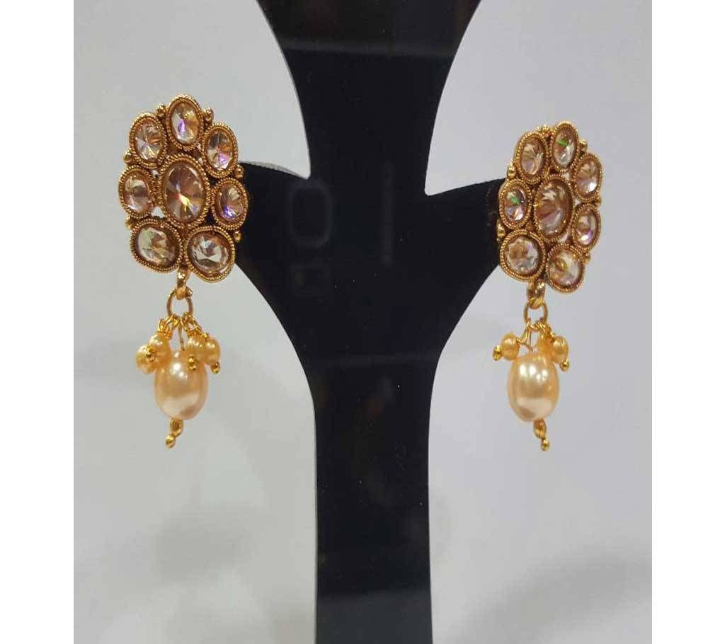 Ladies Gold plated earring