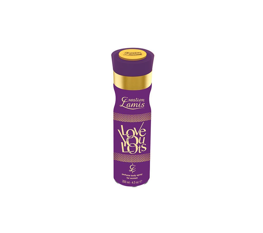 CREATION LAMIS LOVE YOU LOTS PBS Ladies Perfume Body Spray 200ml UAE