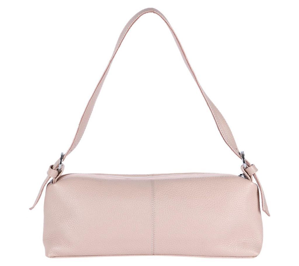 Leather Shoulder Bag For Women - peach