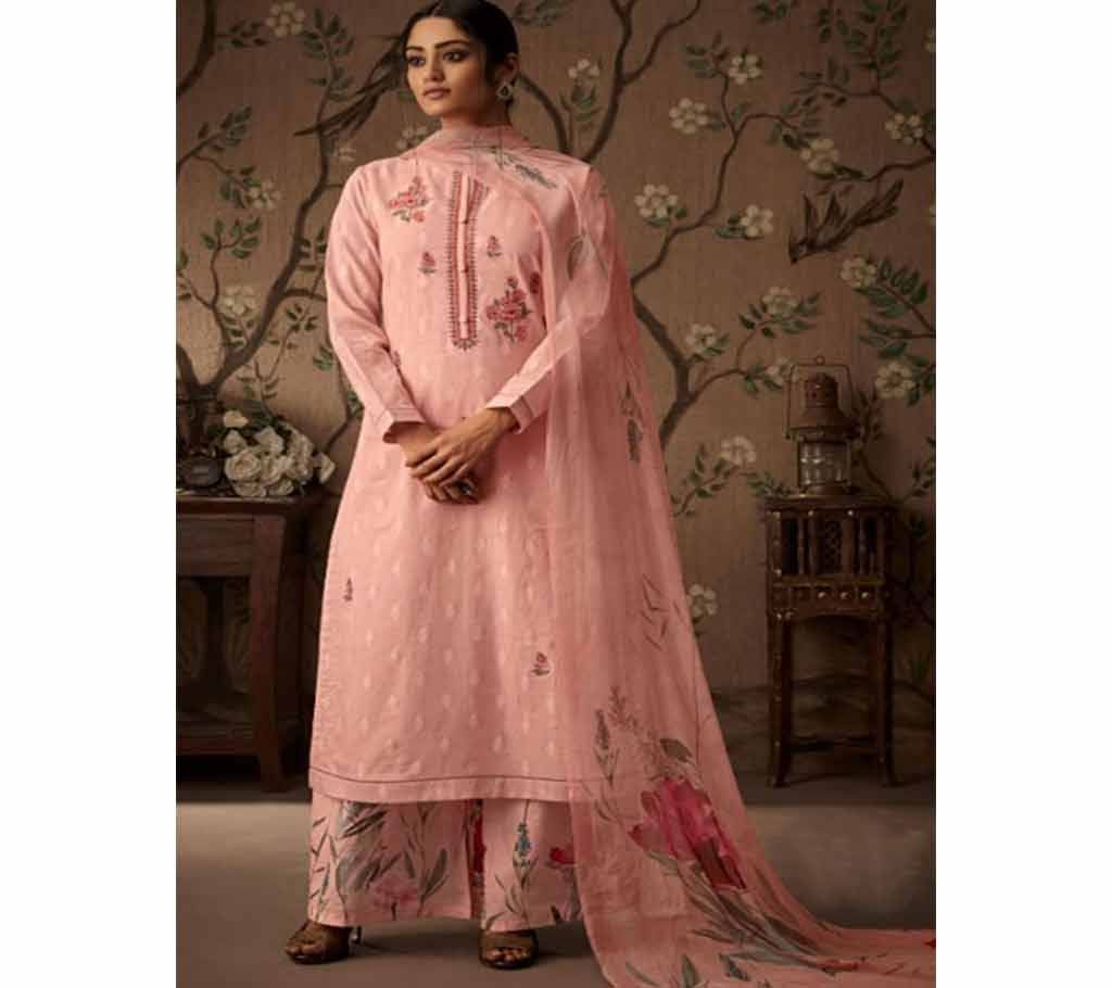 Esta Cressa Unstitched Cotton Three Piece 112