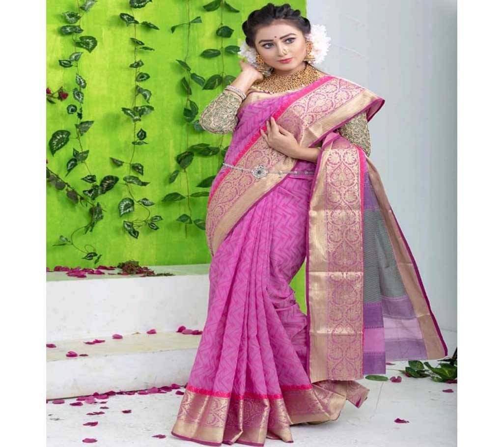 Tangail Silk (Katan) Saree
