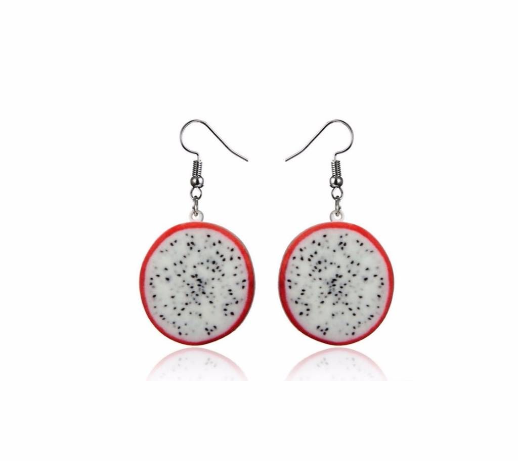 Acrylic Cute Fruit Earrings