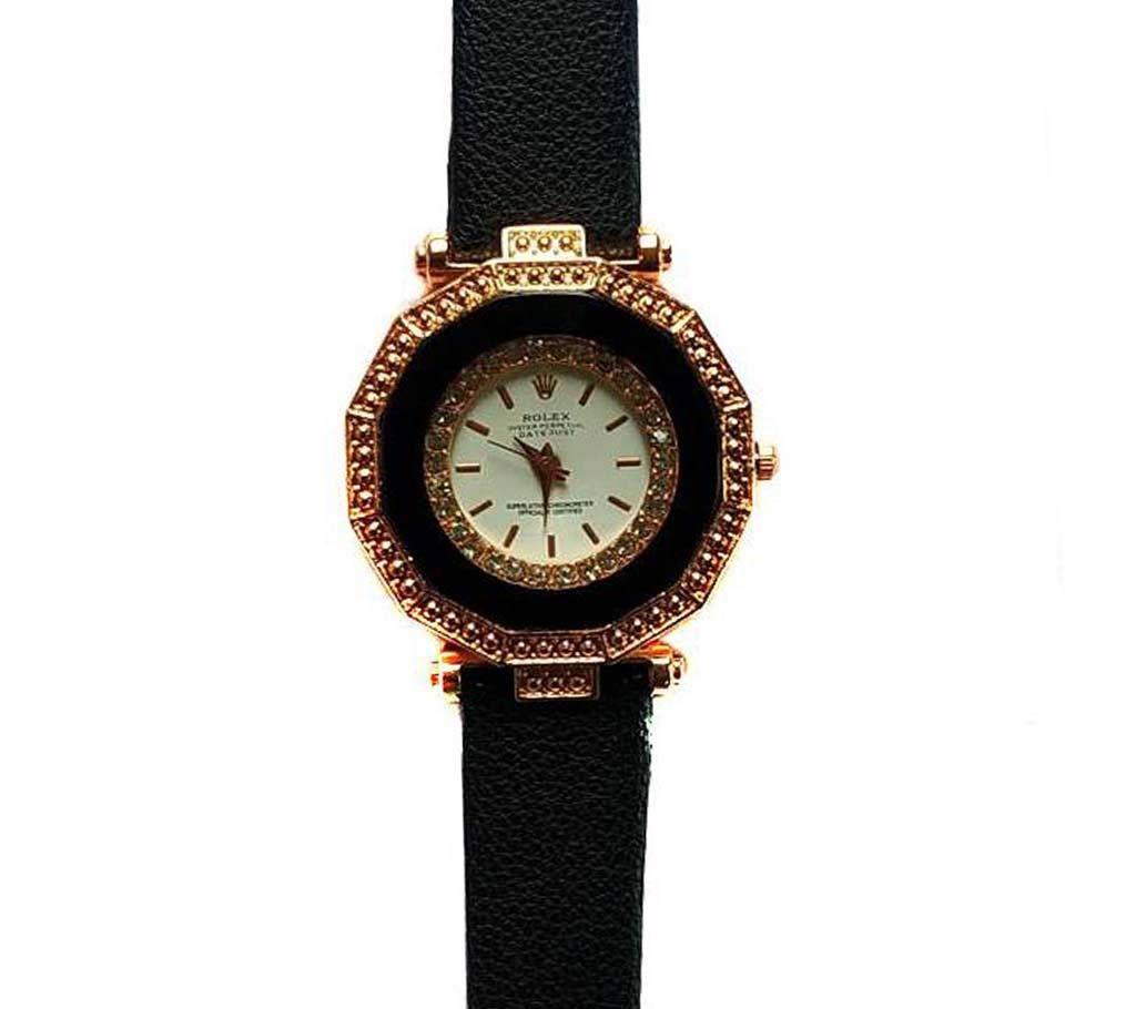 Ladies wrist watch-Black