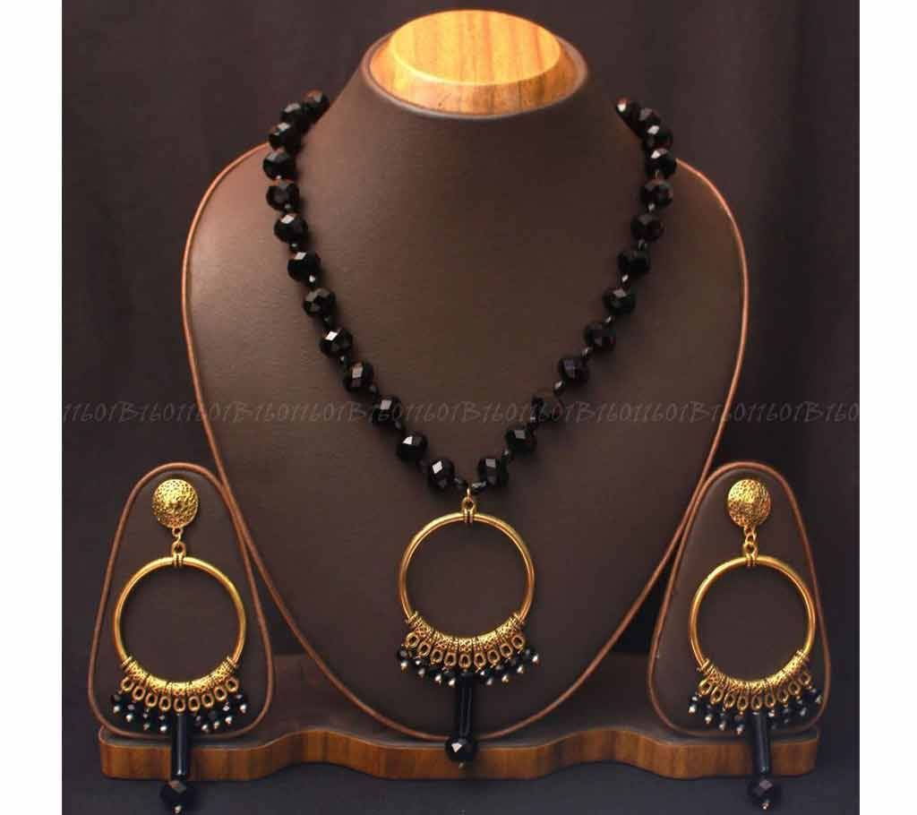 Artificial Crystal Goldplated Pendant Jewelry