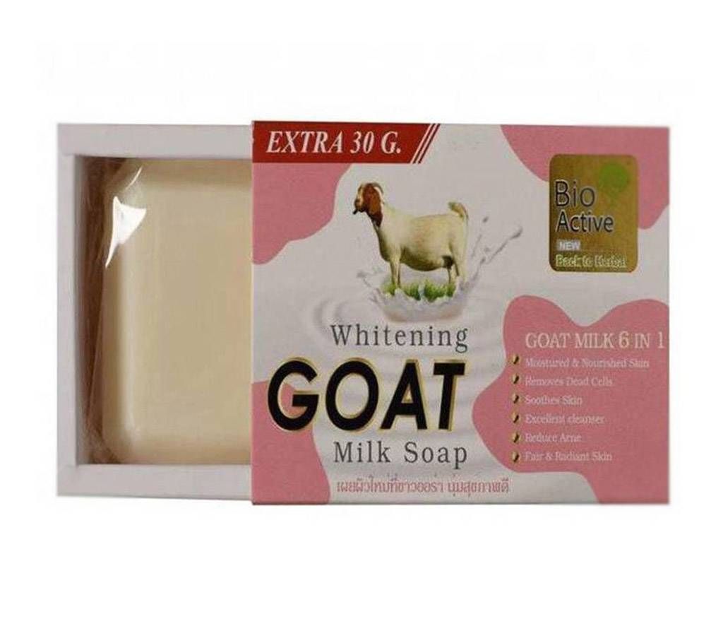 goat mik whitening soap-75g-Thailand