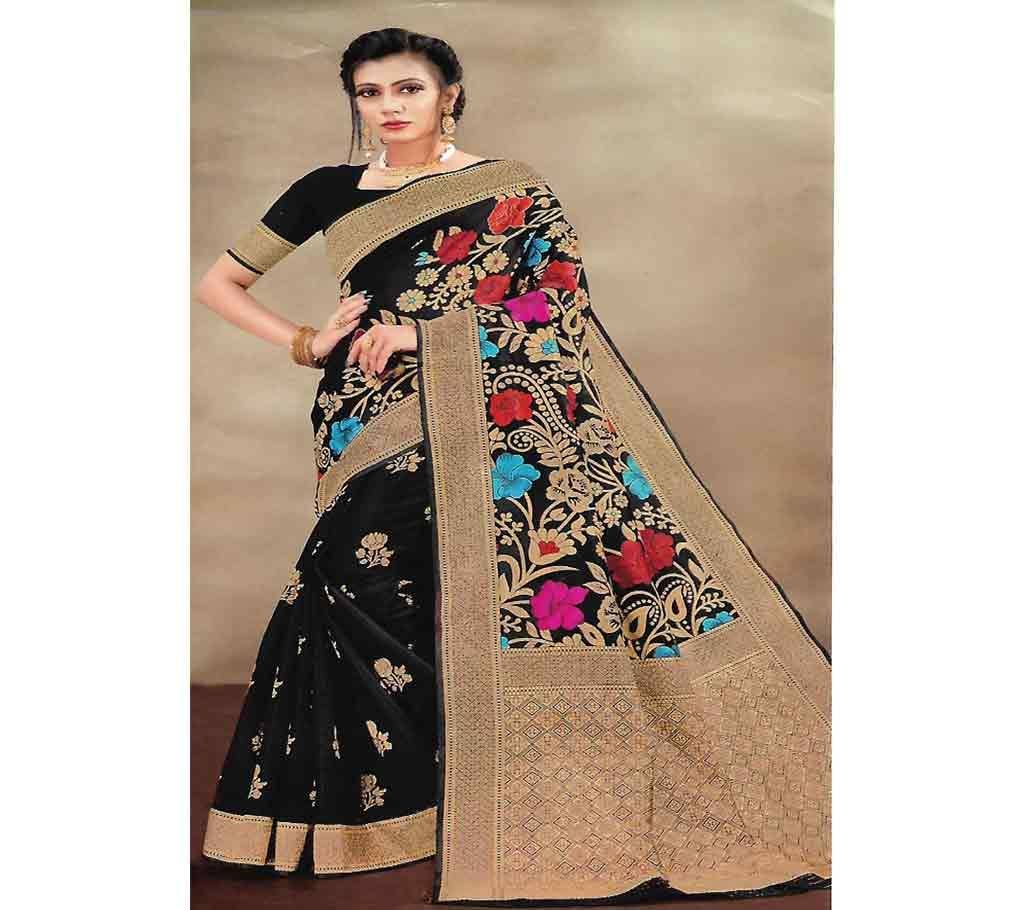 Indian Katan Saree with blous piece SL4