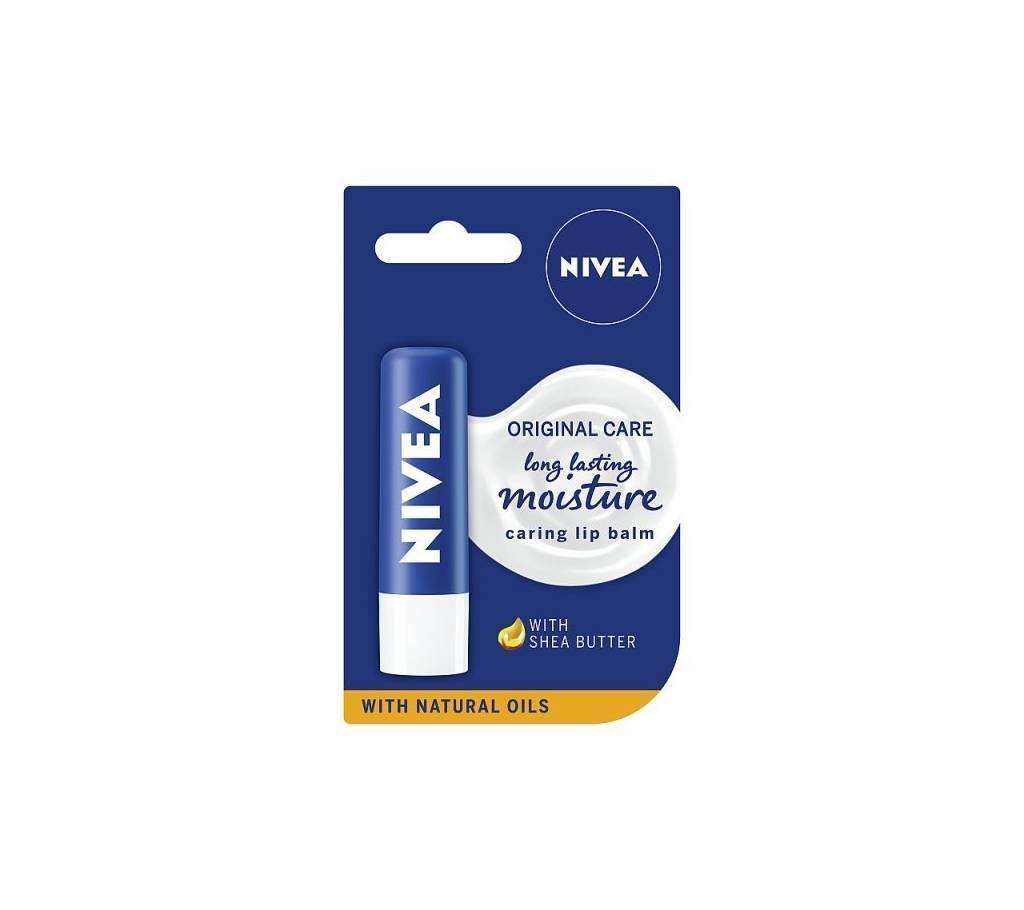 Nivea Lip Balm, Original Care 4.8g