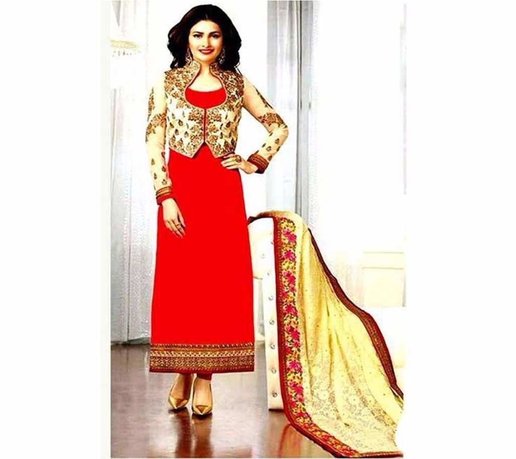 Indian Unstitched replica three piece