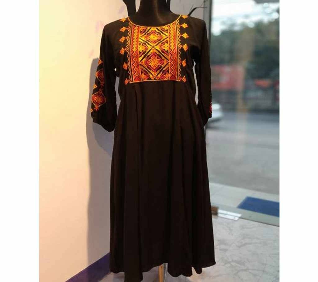 Readymate Black Single Piece Kurti 
