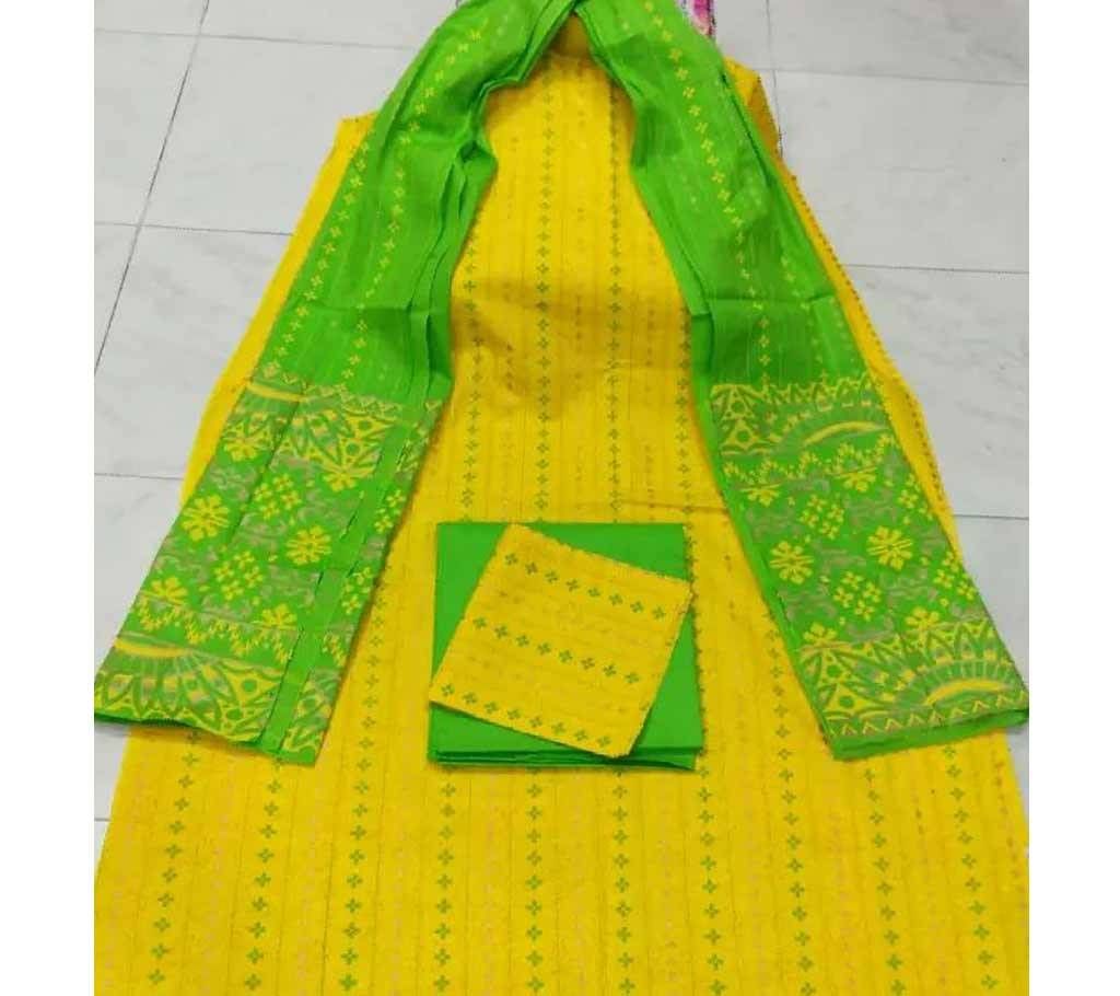 Unstitched Cotton 3Pcs T26