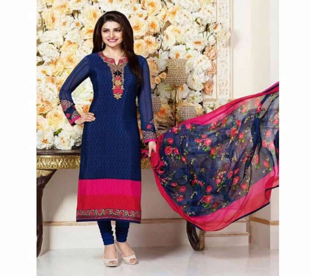 Vinoy unstitched georgette three piece-copy