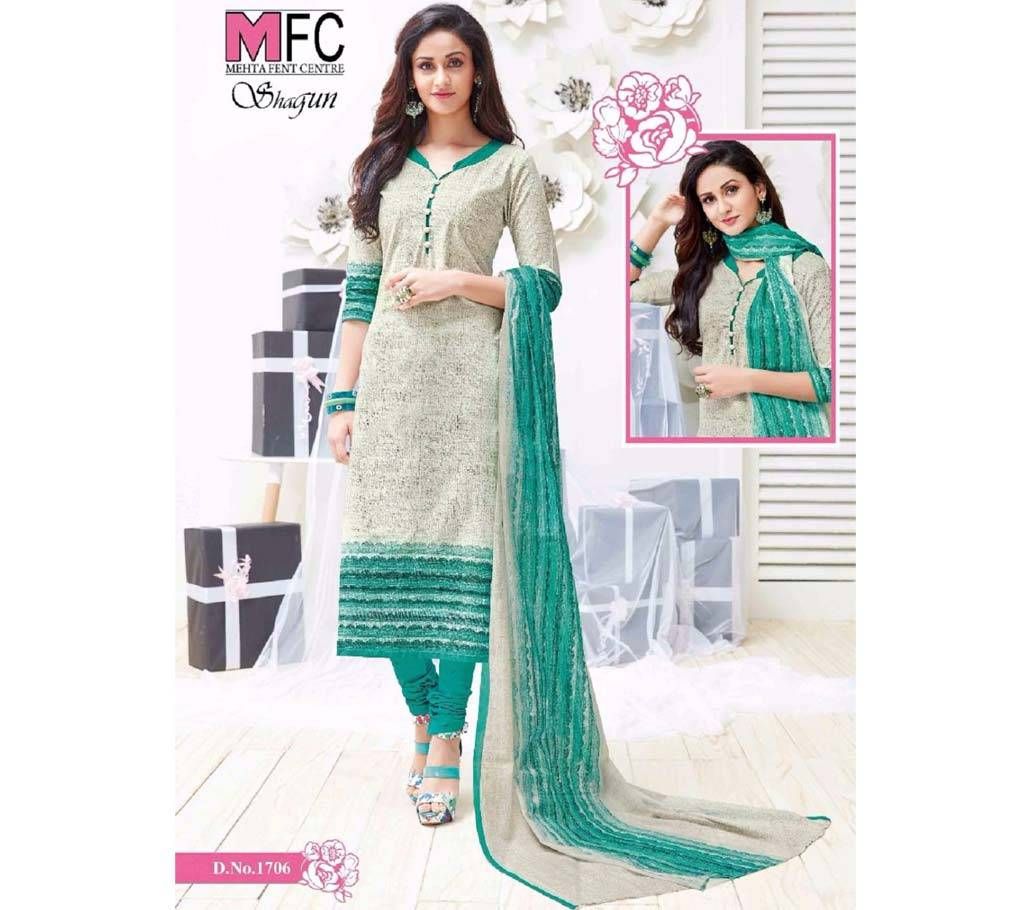 MFC SHAGUN Unstitched Lawn Three piece (1706)