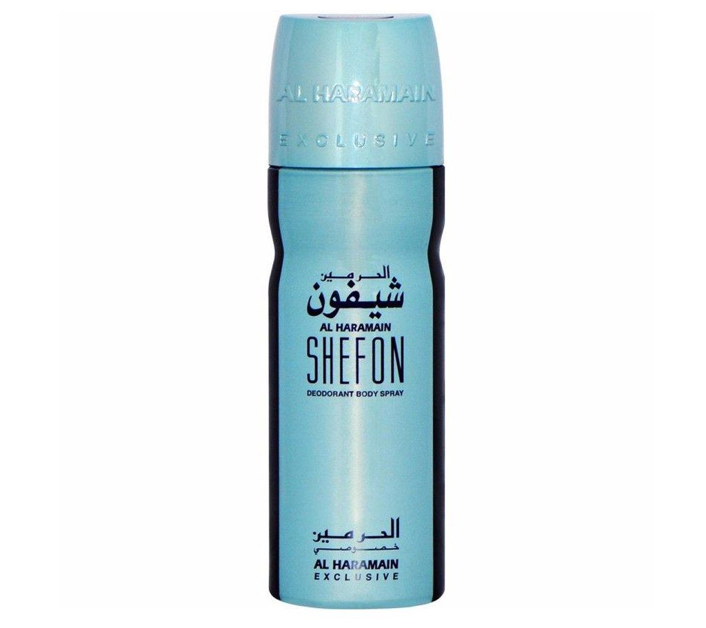 Al Haramain Shefon Deo Body Spray for Men & Women 200ml