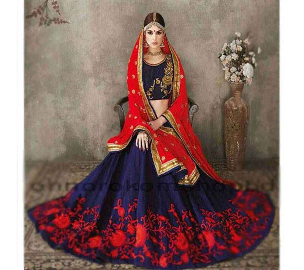 Un-Stitched Emrodary Georgette Three pis - copy