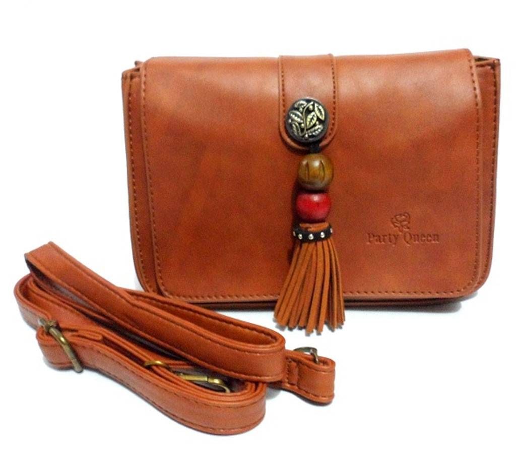 Brown Side Bag