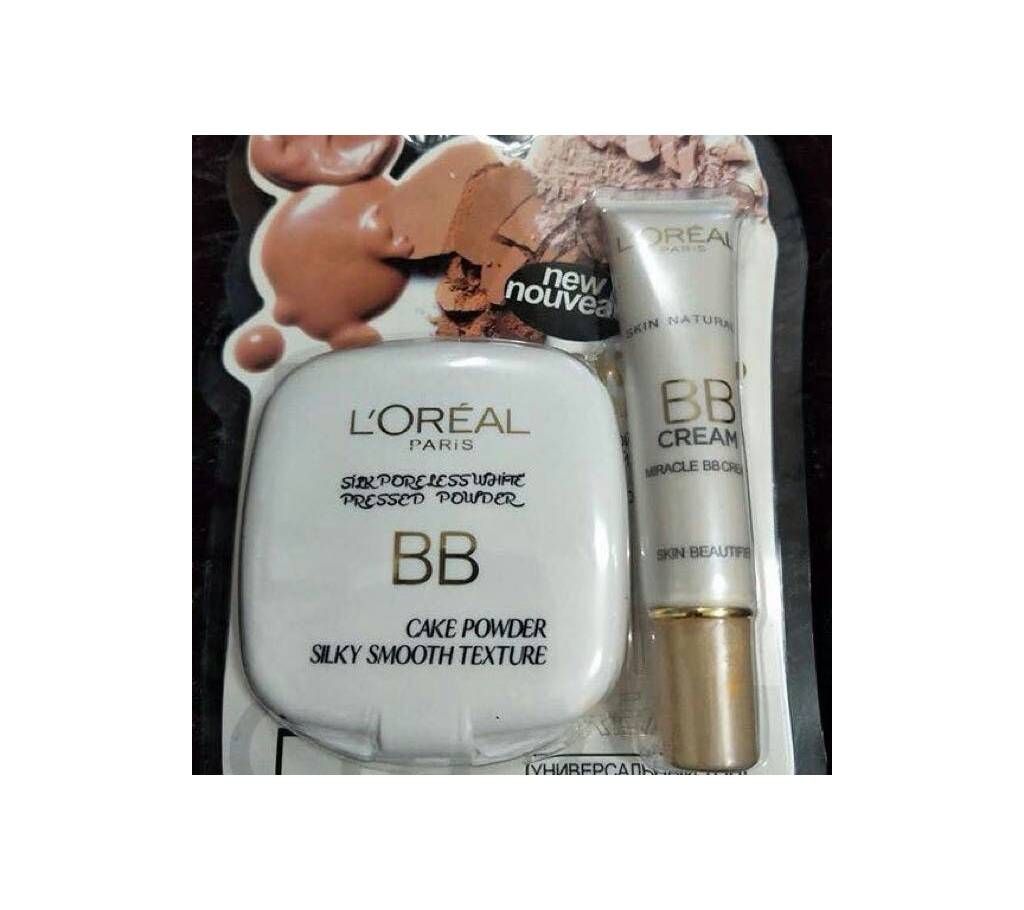 Loreal Face Powder & BB cream (2 in 1) France