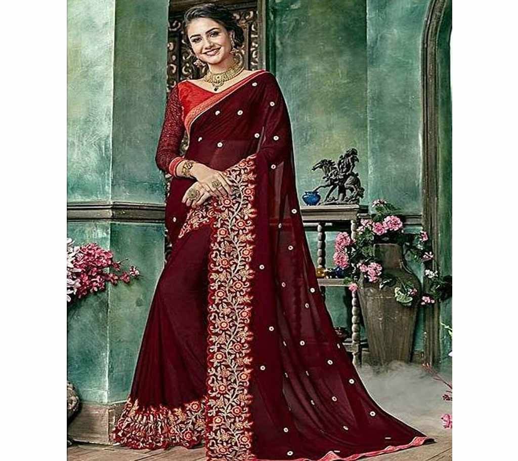 Designer Georgette sharee