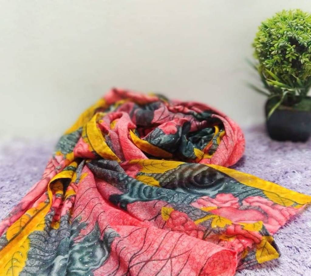 Silk Print Hijab