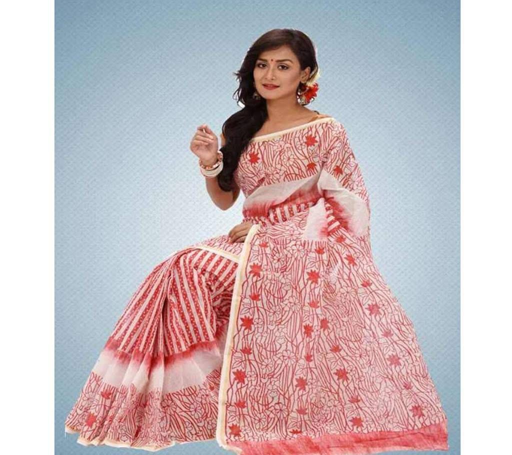 Tat Block 13 Hat Saree with Blouse