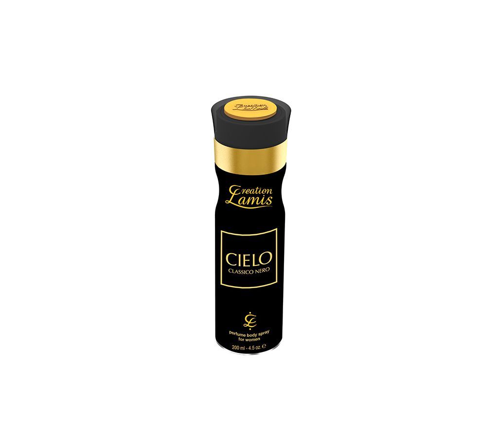 CREATION LAMIS CIELO CLASSICO NERO PBS Ladies Perfume Body Spray 200ml UAE