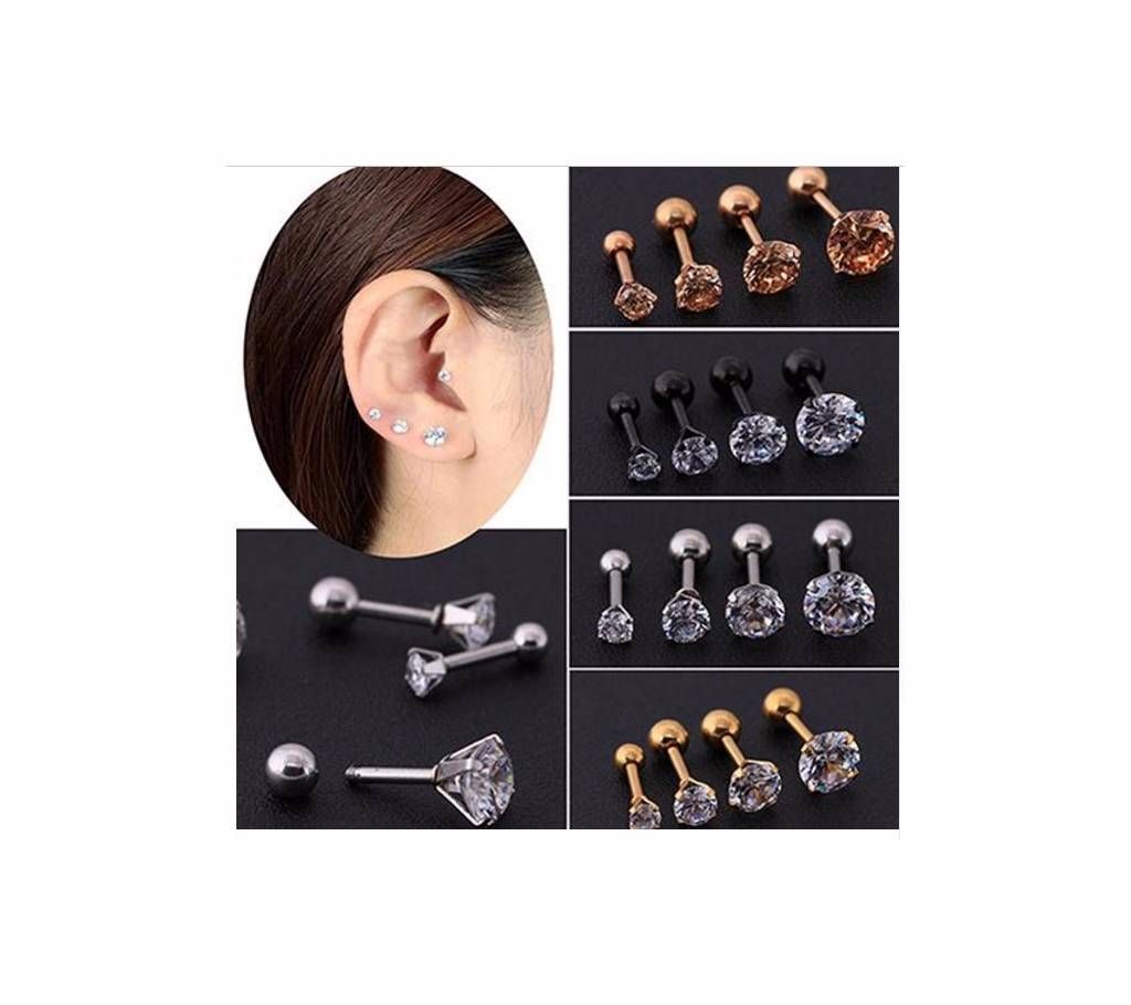 4pcs Stud Earring