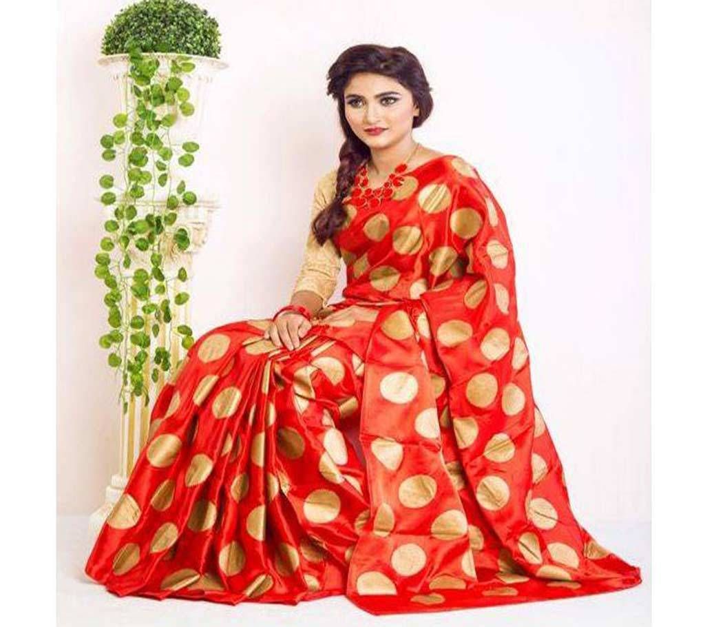 Arabian printed silk sharee for women