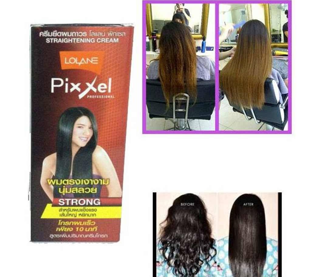 Lolane Pixxel Professional Hair Straightening Cream 110 gm Thailand