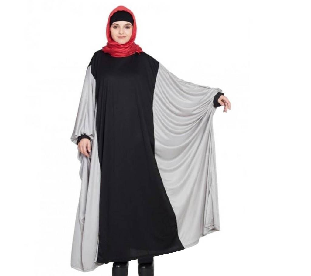 Black & Light Gray  Georgette Borka For Women