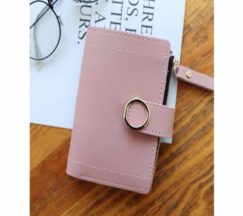 Cute Leather Women Wallets Zipper Purses