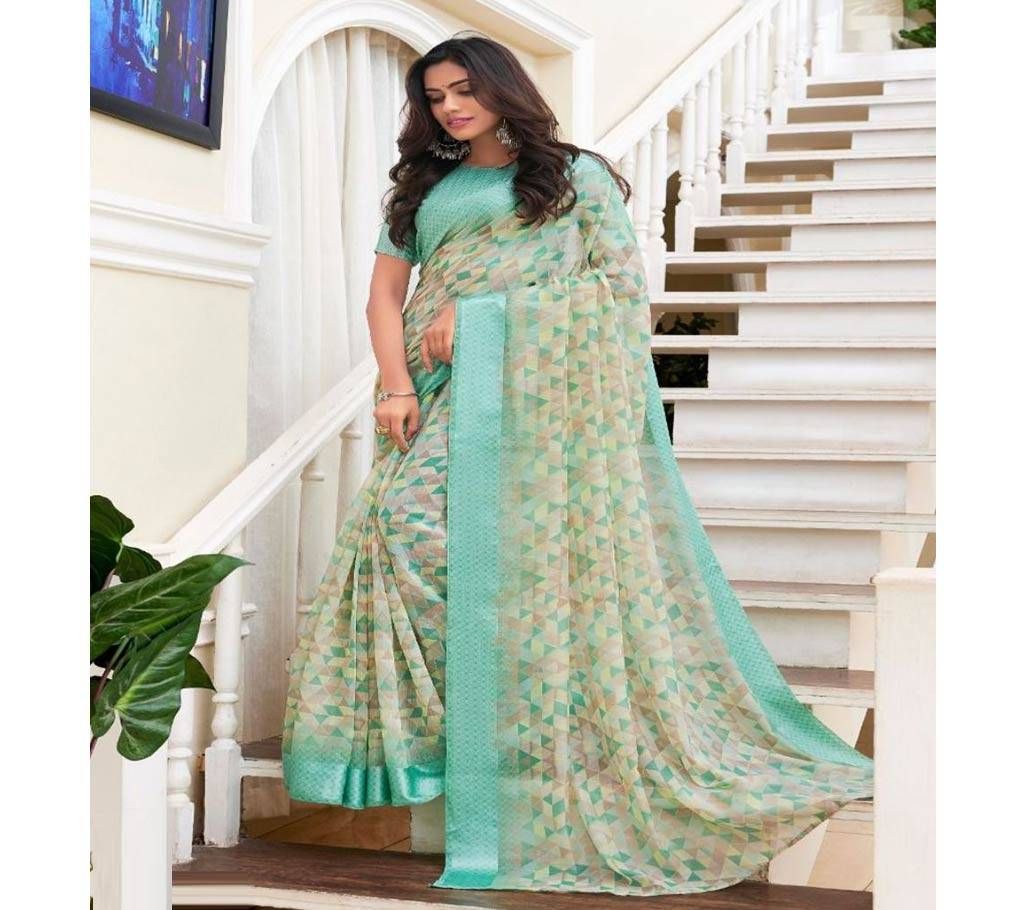 
Silk Sharee For Women With Bluose 