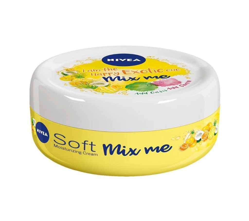 Nivea Soft Cream Mix Me Happy Exotic 100ml-Germany 