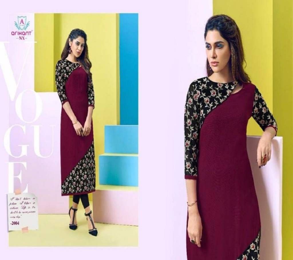 ARIHANT Indian Georgette Kurti