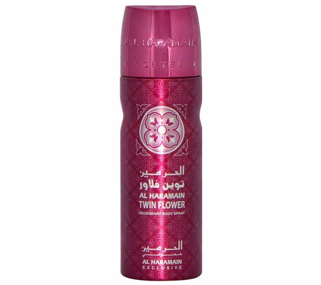 Al Haramain Twin Flower Deo Body Spray 200ml