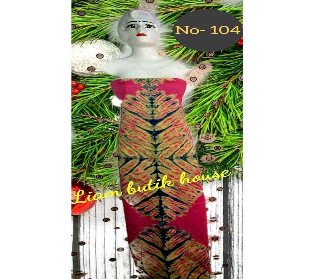 Unstitched Batik Cotton Kameez