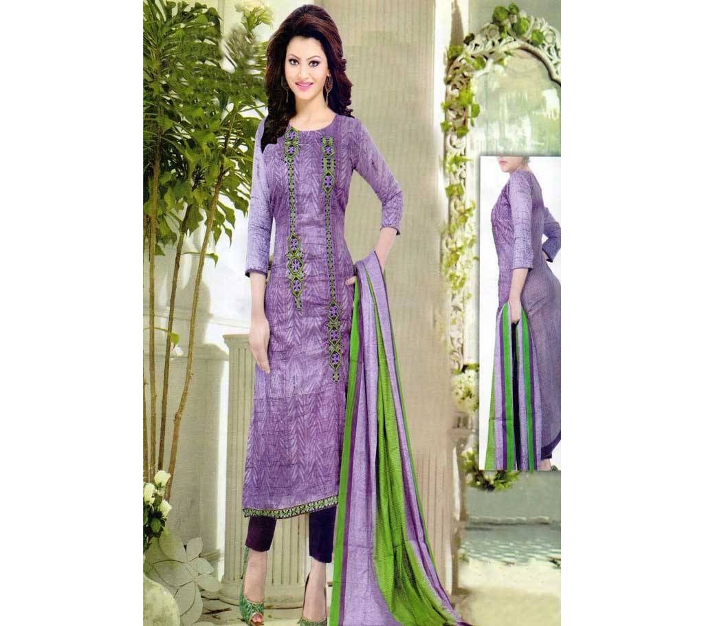 unstiched embroidery super lawn 3  pics