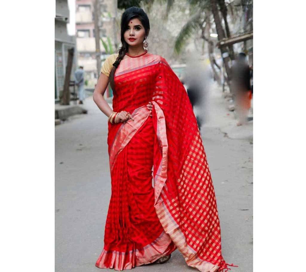 Kota Glossy Half Silk Saree