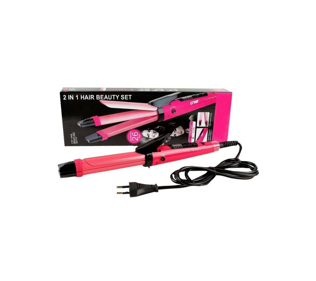 Nova 2 In 1 Hair Straightener Curling Iron