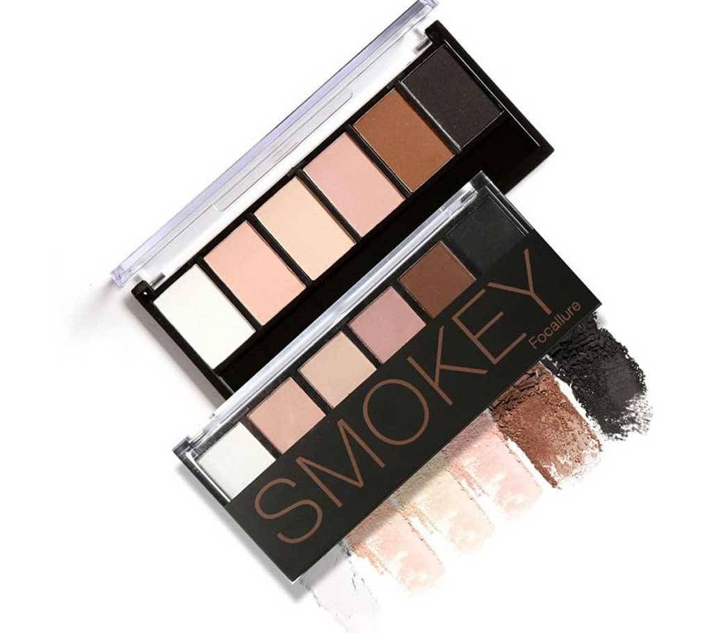 Focallure 6 Colors Eyeshadow Palette 5-China